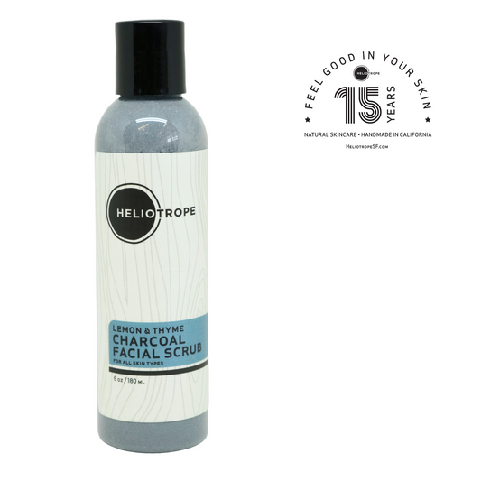 Lemon & Thyme Charcoal Face Scrub