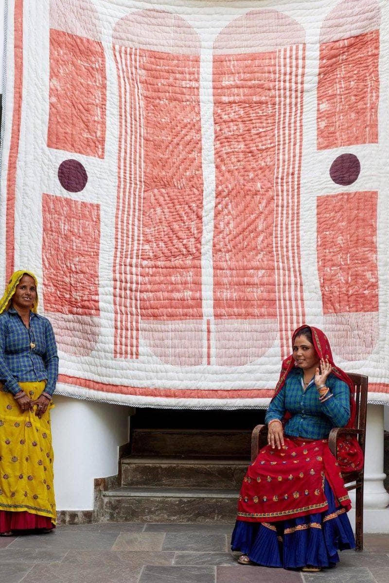 Bauhaus Quilt Reverse