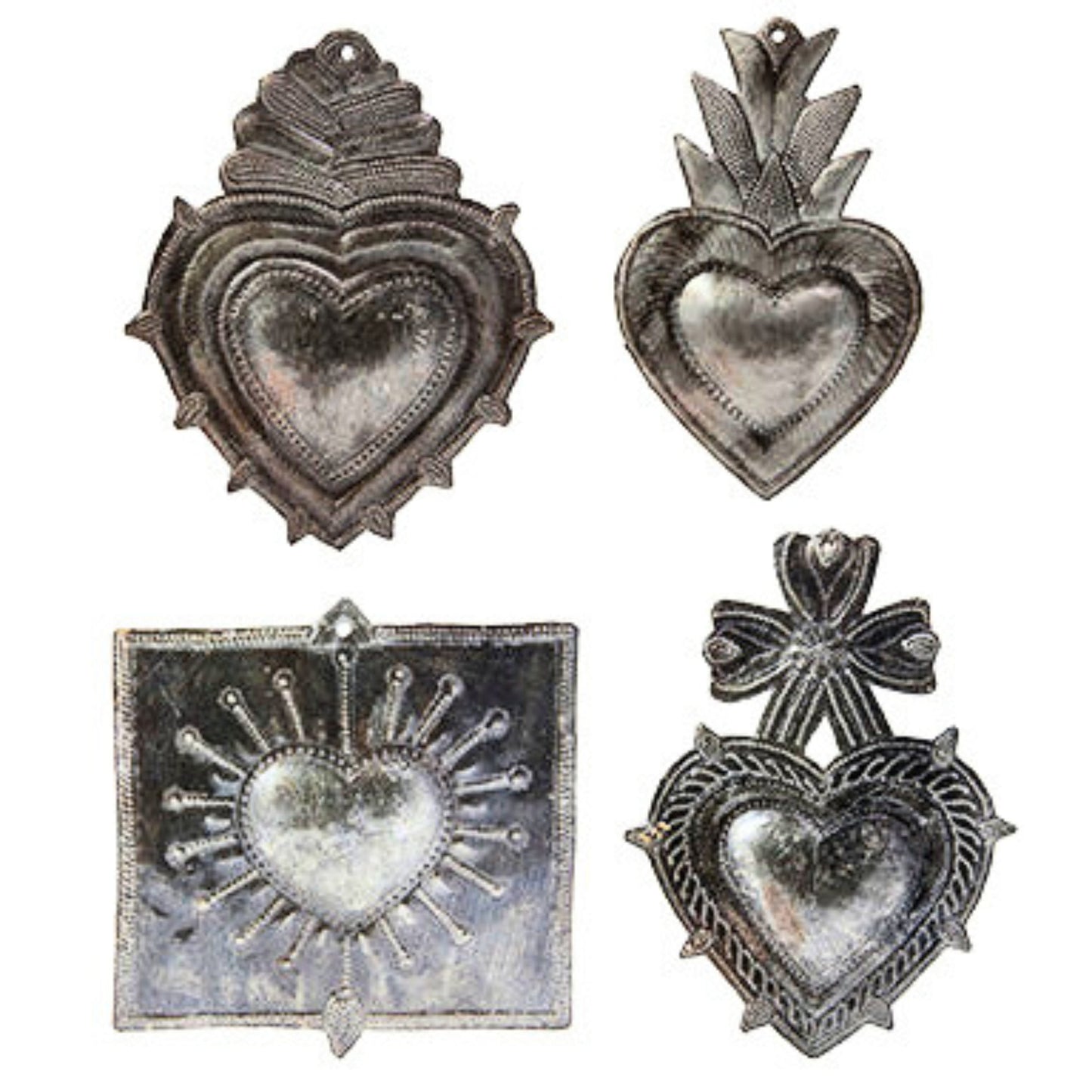 Small Hearts (Set of 4)