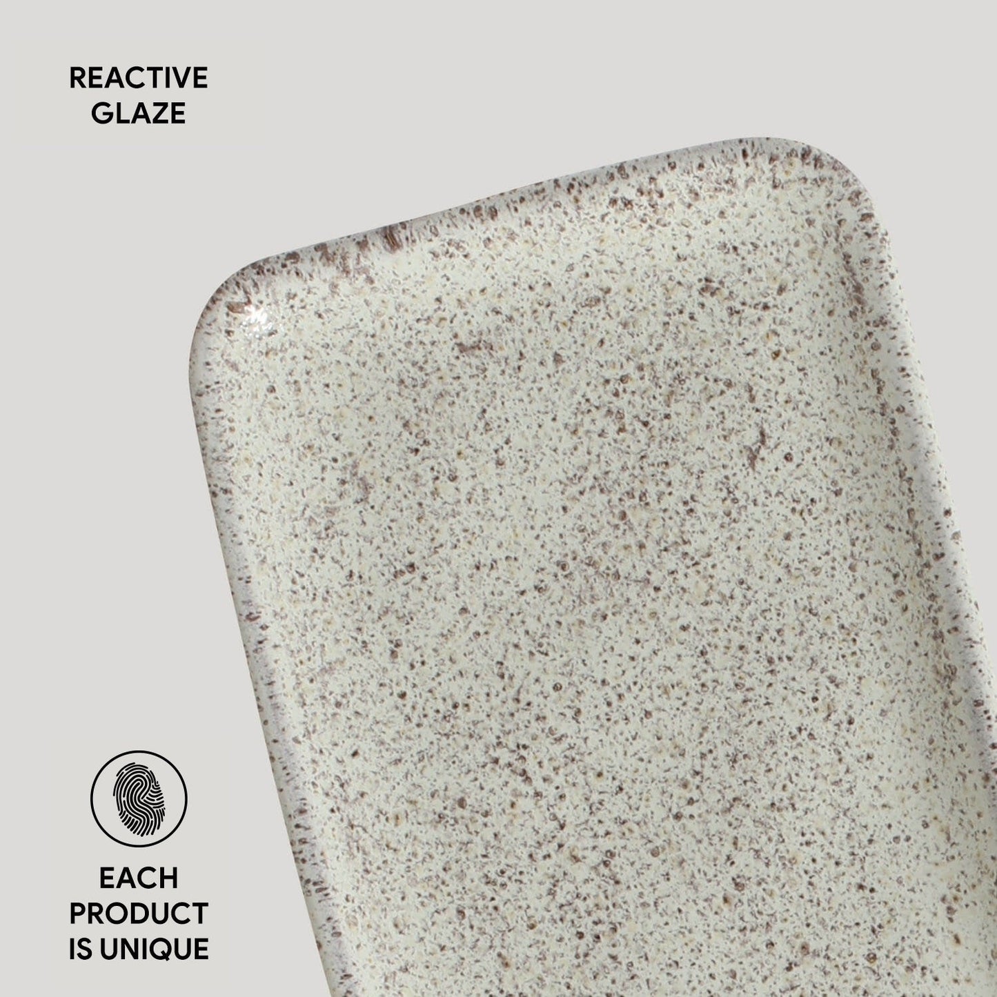 Rectangular Platter Small Set of 4