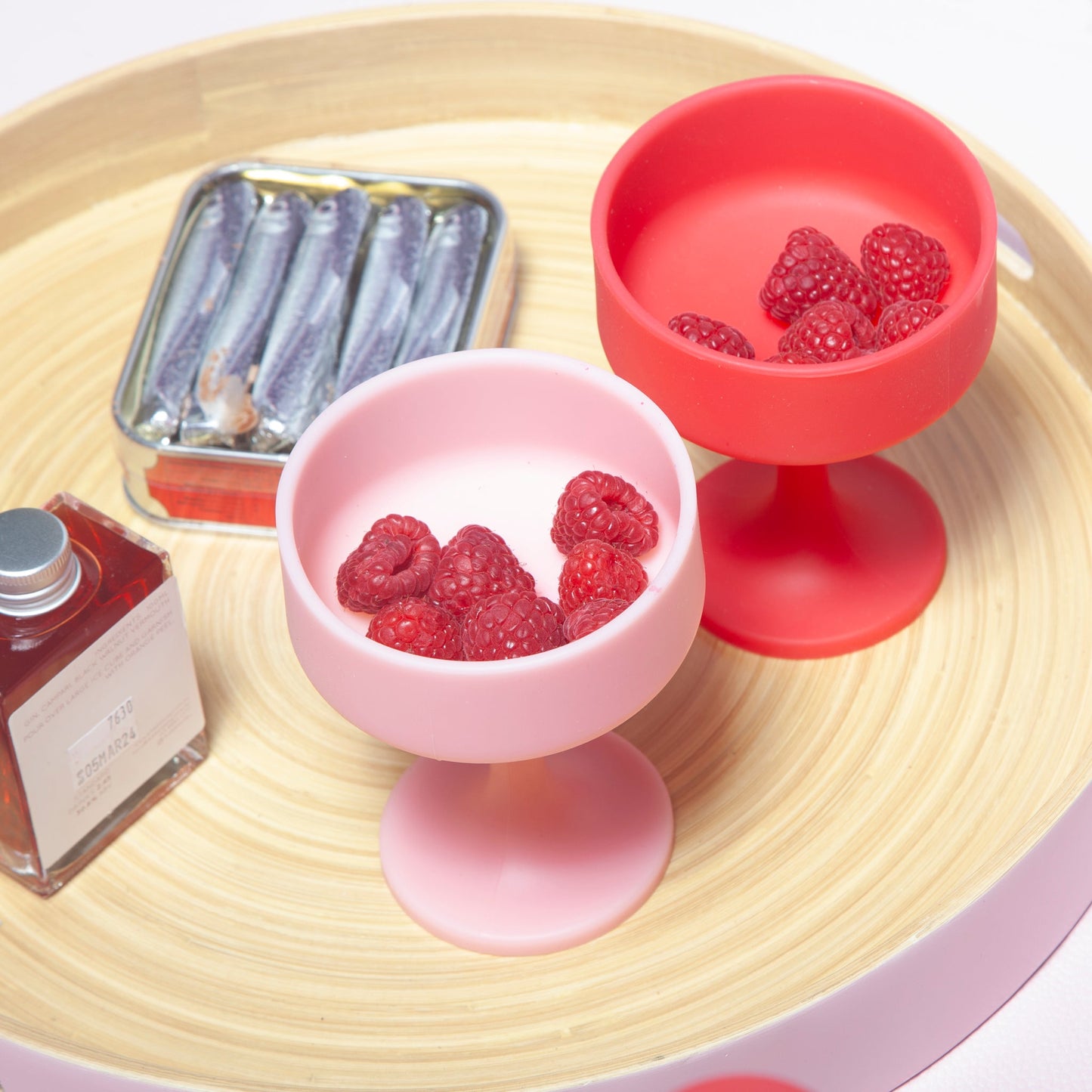 Cherry + Blush | Mecc | Silicone Unbreakable Cocktail Glasses