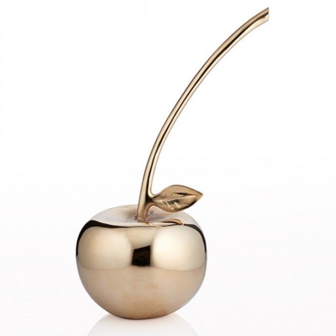 Apple Sculpture Gold