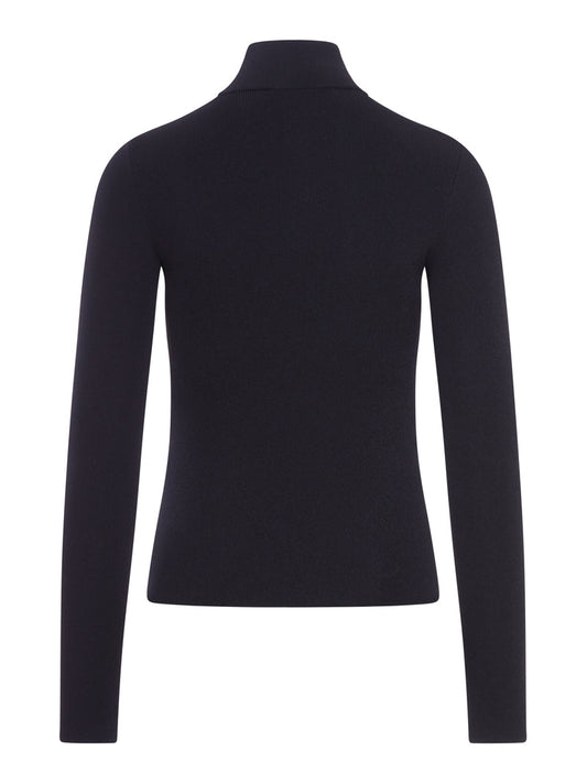 Balenciaga Women Viscose Nano Bb High Neck Sweater