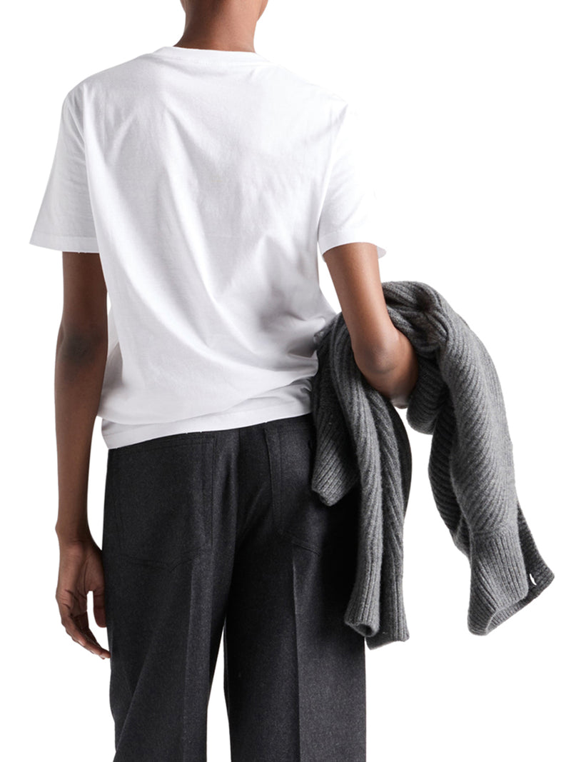 Prada Women T-Shirt Crew Jersey