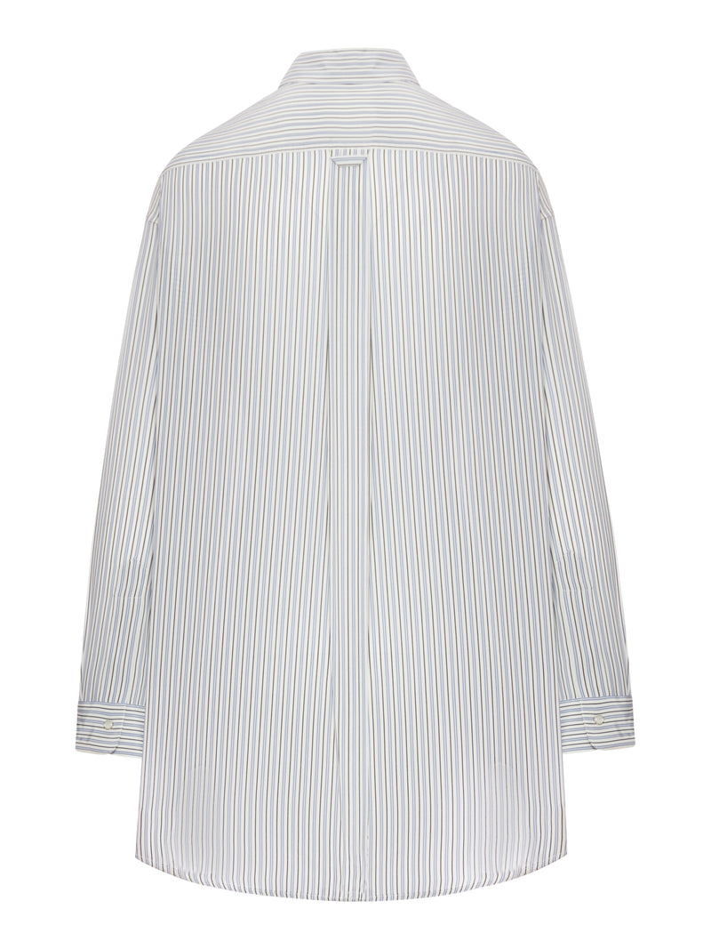 Miu Miu Women Striped Poplin Shirt