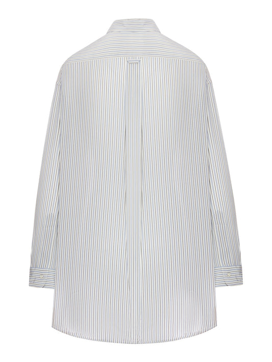 Miu Miu Women Striped Poplin Shirt