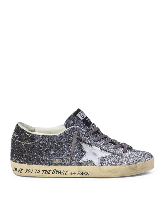 Golden Goose Deluxe Brand Women Super-Star Sneakers With Glitter