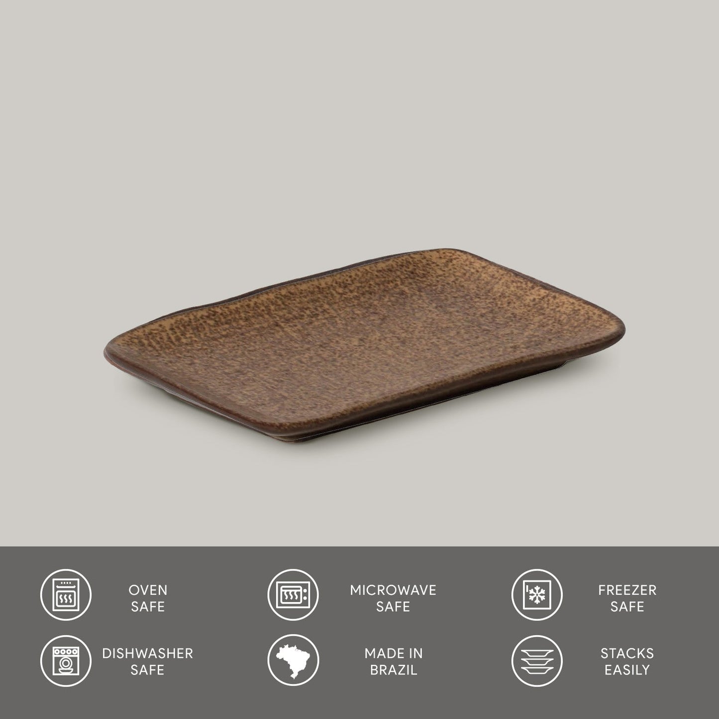 Rectangular Platter Juta Set of 4