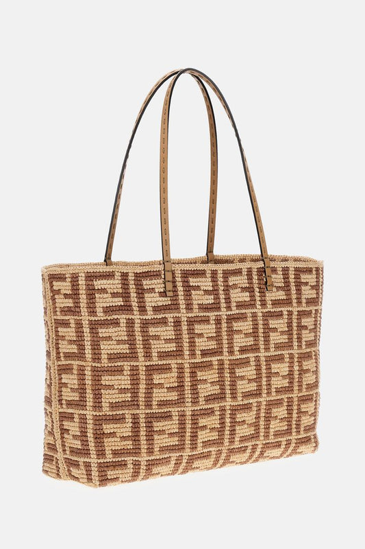 Fendi Women Roll Large Paglia Crochet