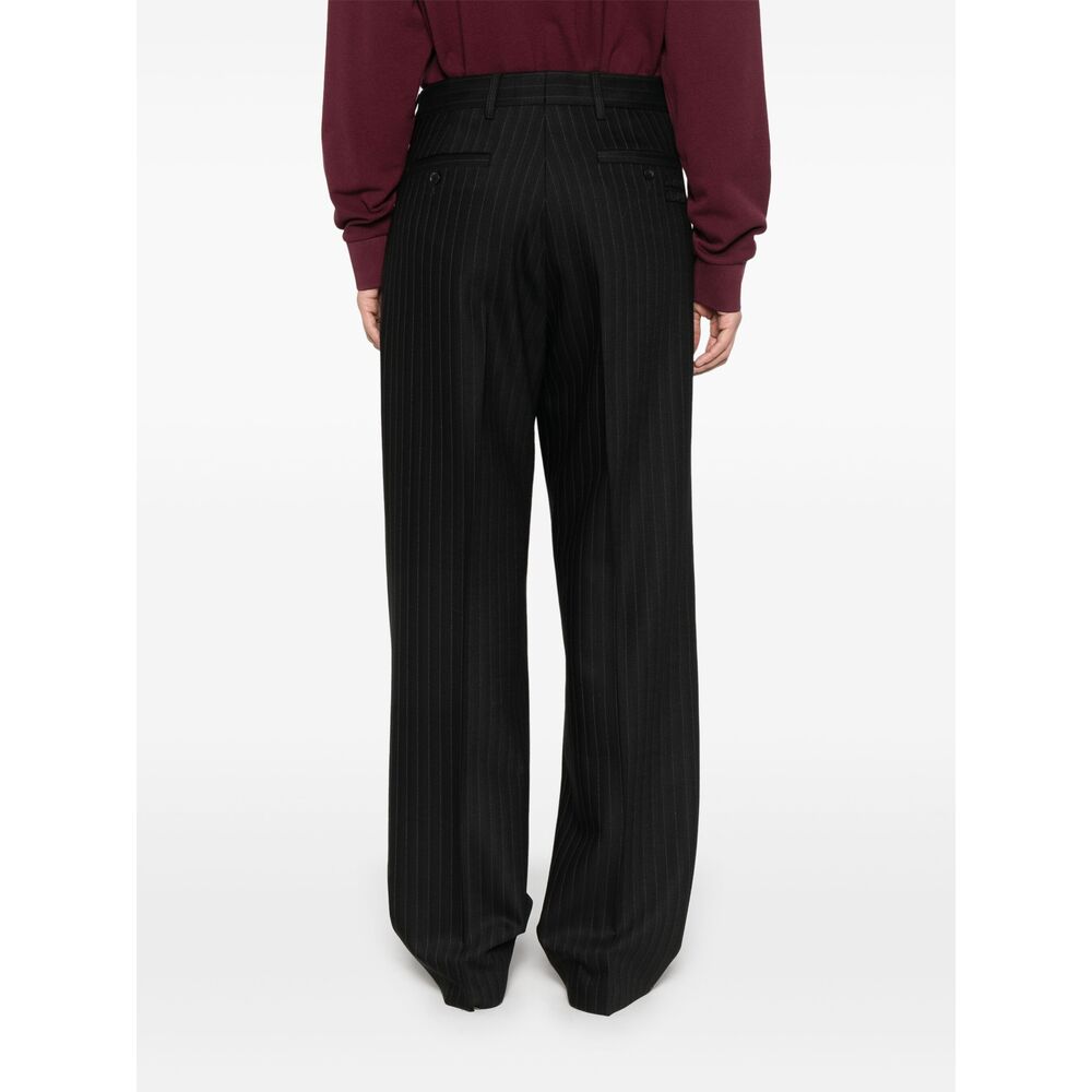 Miu Miu Black Trousers - Straight Trousers Women