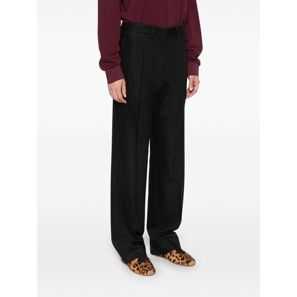 Miu Miu Black Trousers - Straight Trousers Women