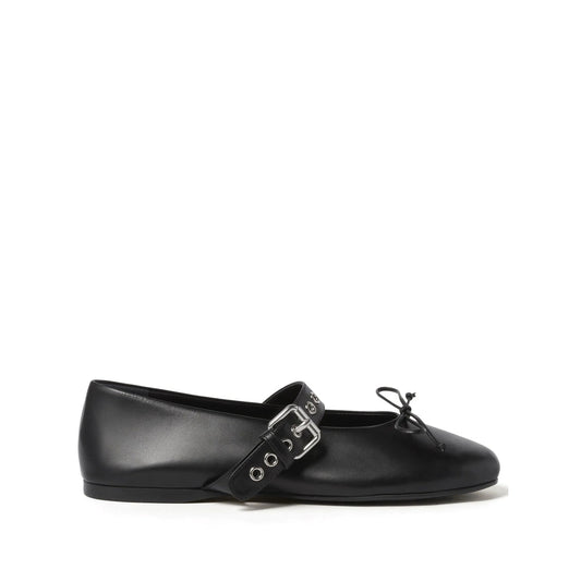 Miu Miu Black Ballet Flats Women