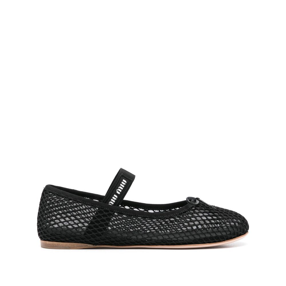 Miu Miu Black Ballet Flats Women