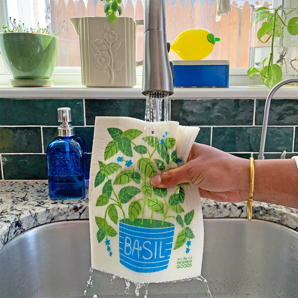Basil Sponge Cloth