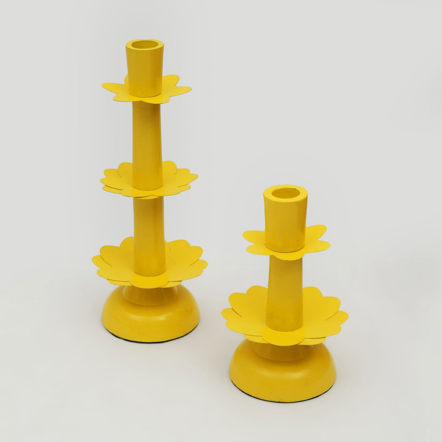 Sunny Tapered Candleholders