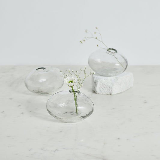 Pebbled Natura Vases - Set of 3
