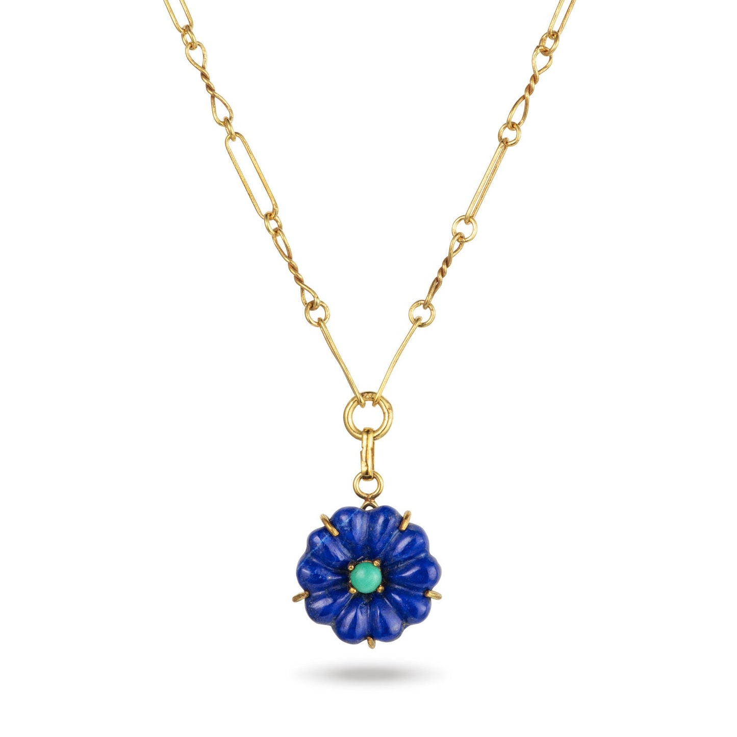 Friya Necklace - Lapis
