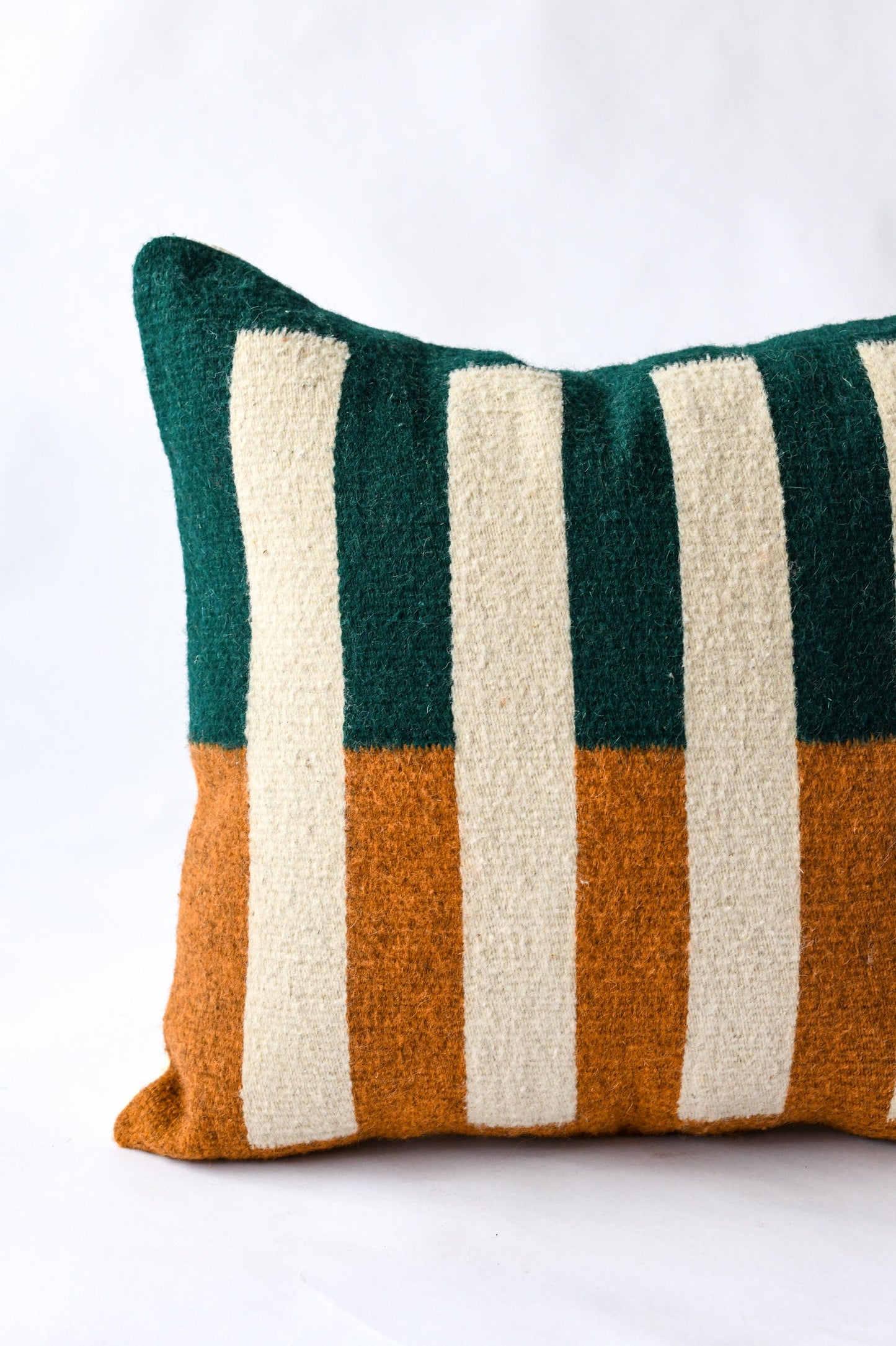 LOOM Imports Wool Tri Colored Pillow Nº2