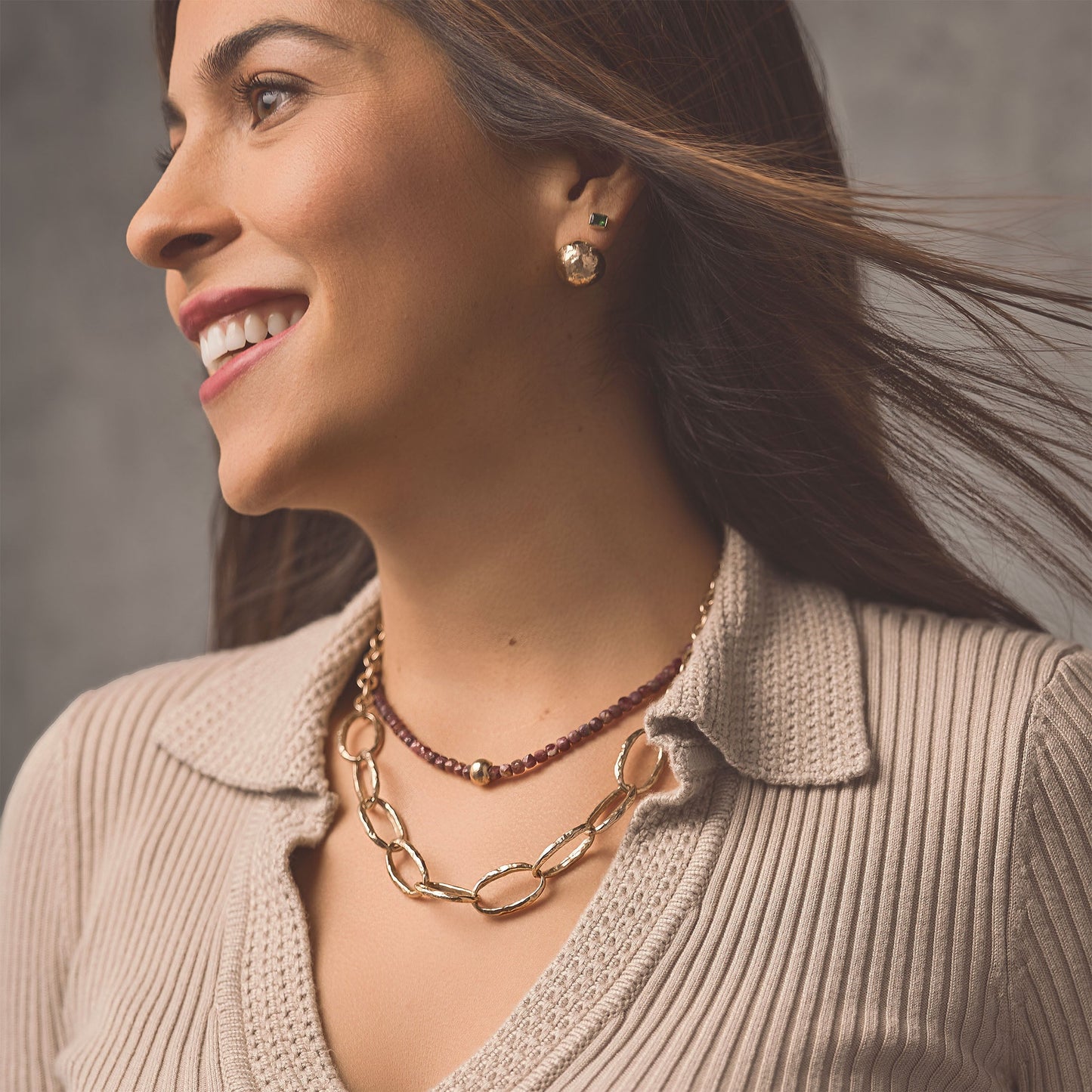 Capri Bronze Earrings