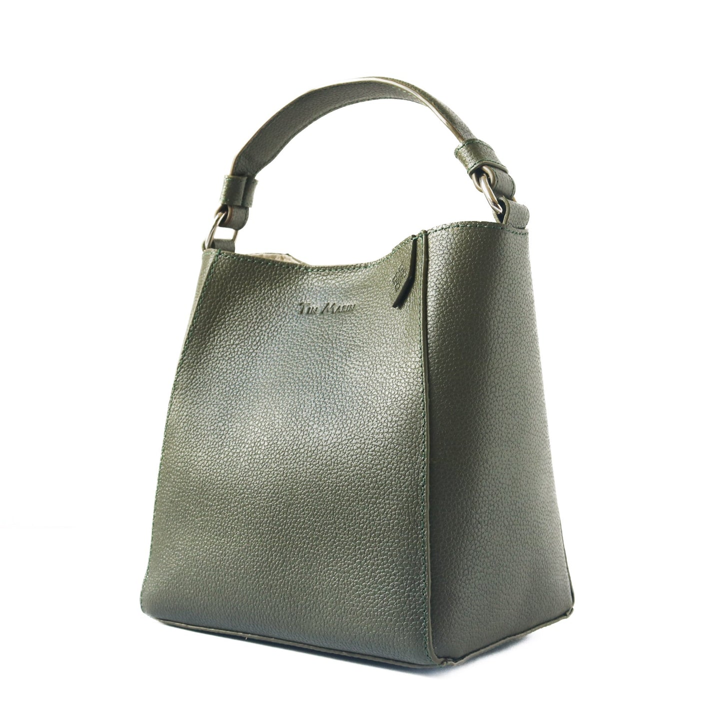 Yaya Leather Bucket Bag