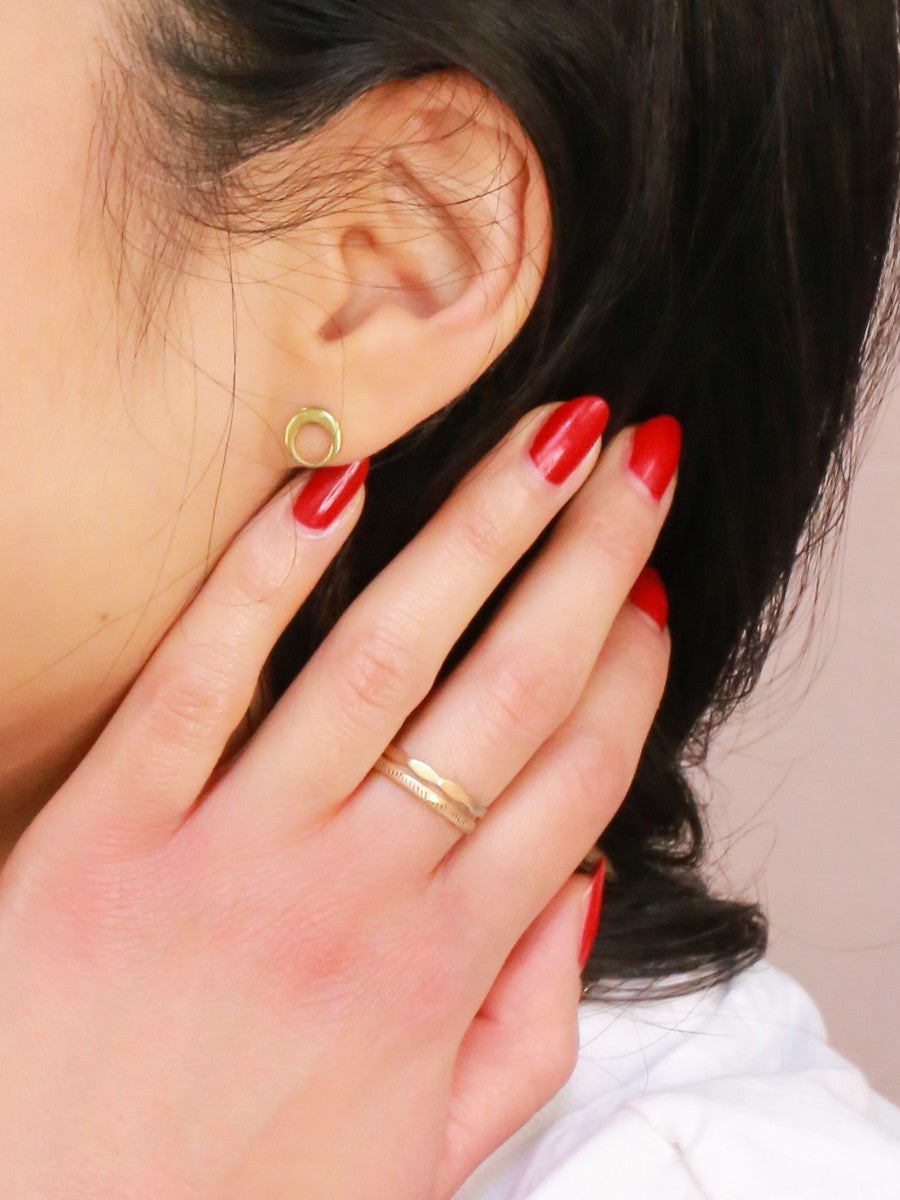 Brass Stacking Rings