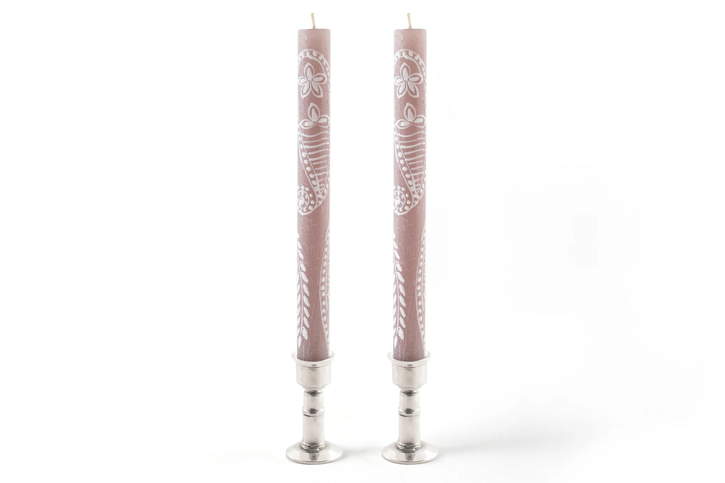 Henna Brown Painted Candles