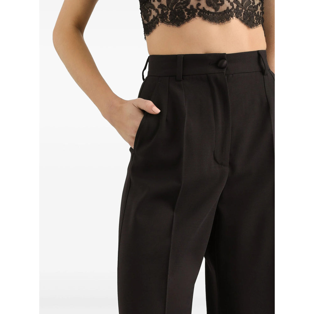 Dolce & Gabbana Black Trousers - Tailored Trousers Women