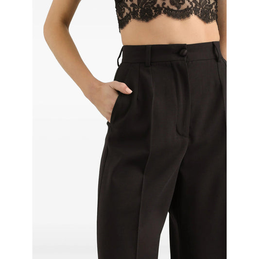 Dolce & Gabbana Black Trousers - Tailored Trousers Women