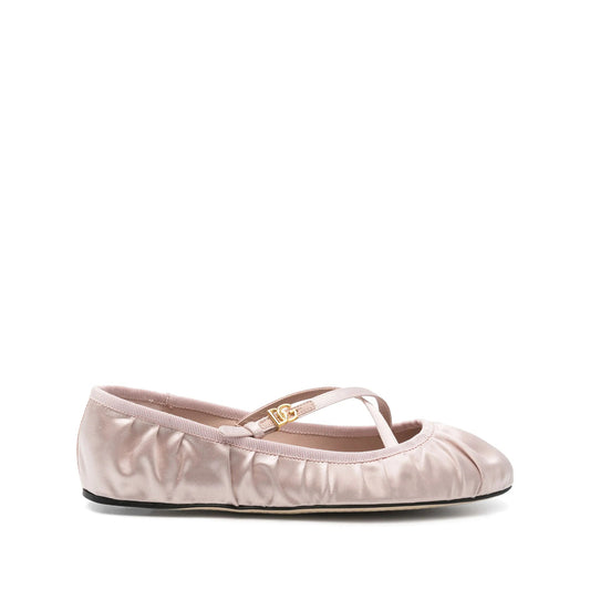 Dolce & Gabbana Pink Ballet Flats Women