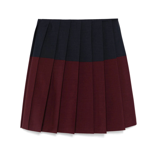 Miu Miu Purple Skirts - Pleated Skirts Women