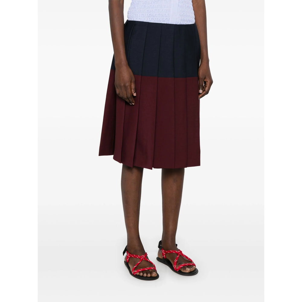 Miu Miu Purple Skirts - Pleated Skirts Women