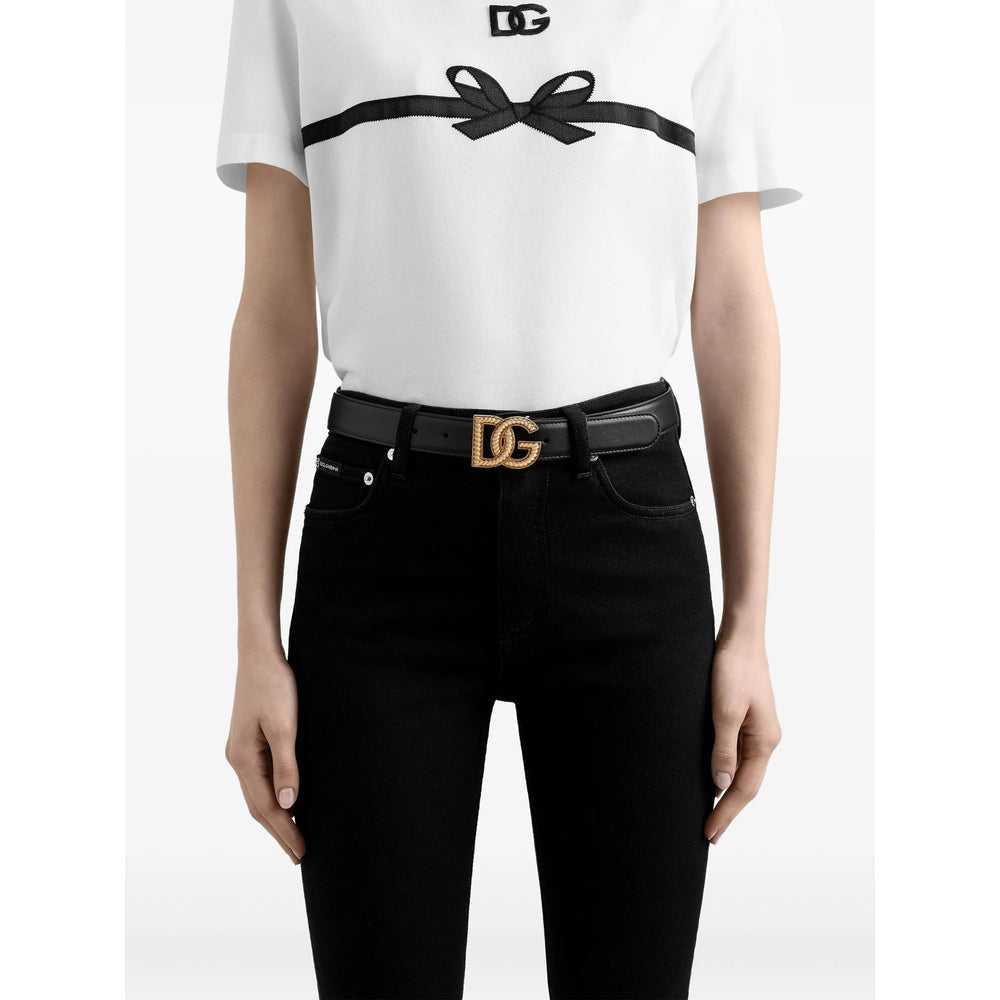 Dolce & Gabbana Black Belts Women