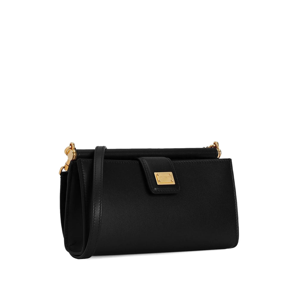 Dolce & Gabbana Black Shoulder Bags Women
