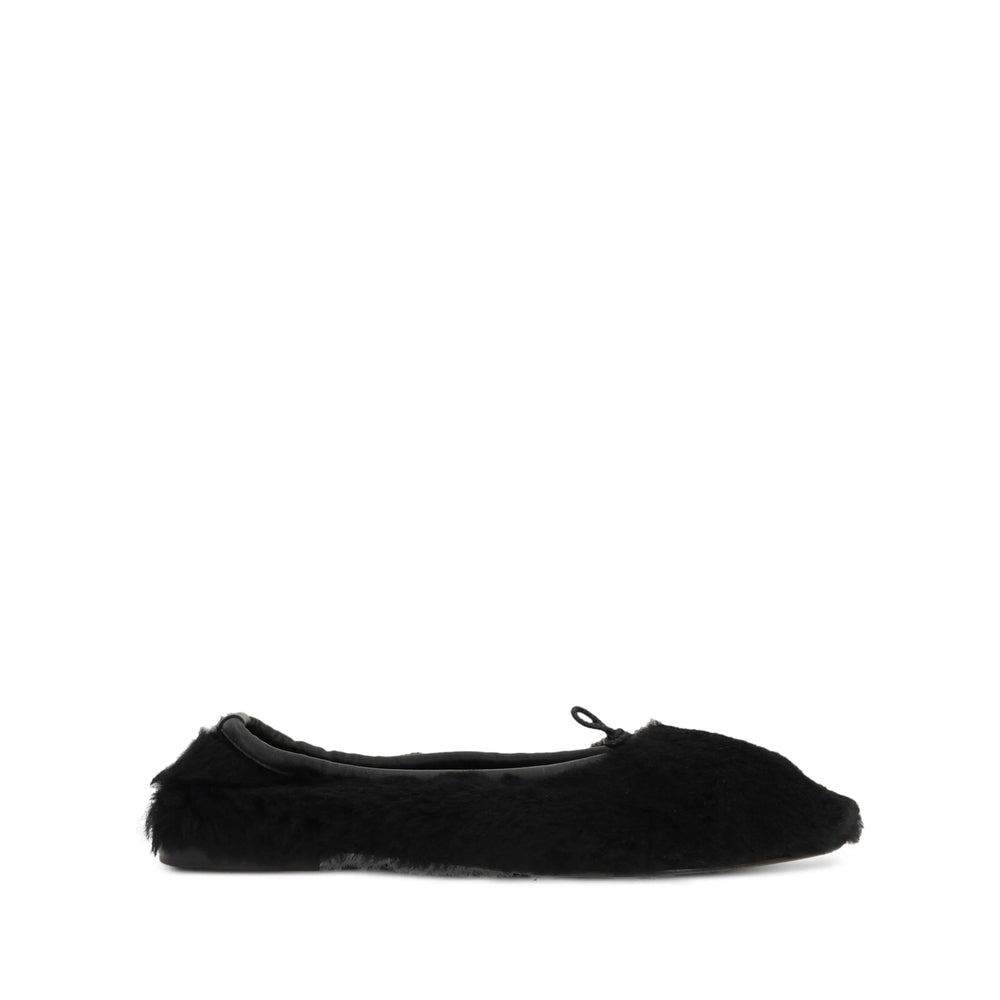 Hereu Black Ballet Flats Women