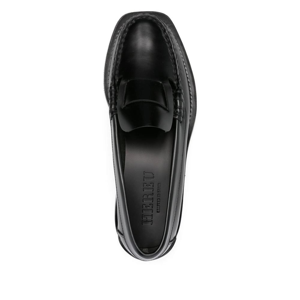 Hereu Black Loafers Women