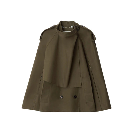 Burberry Brown Jackets - Capes & Ponchos Women