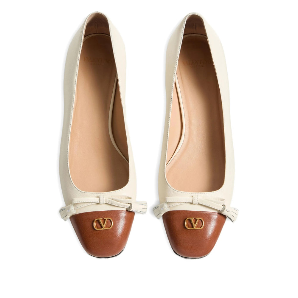 Valentino Garavani Neutrals Ballet Flats Women