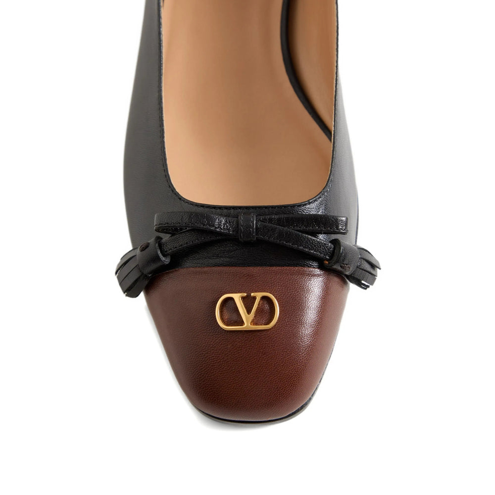 Valentino Garavani Black Ballet Flats Women