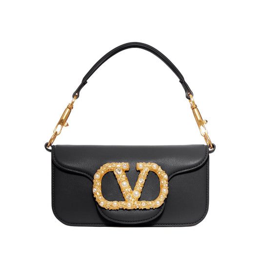 Valentino Garavani Black Shoulder Bags Women