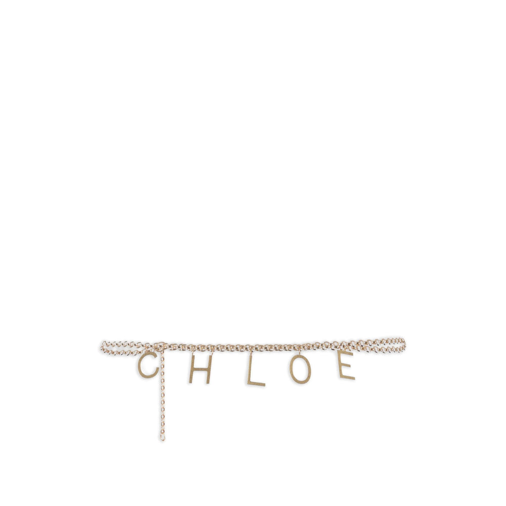 Chloé Gold Belts Women