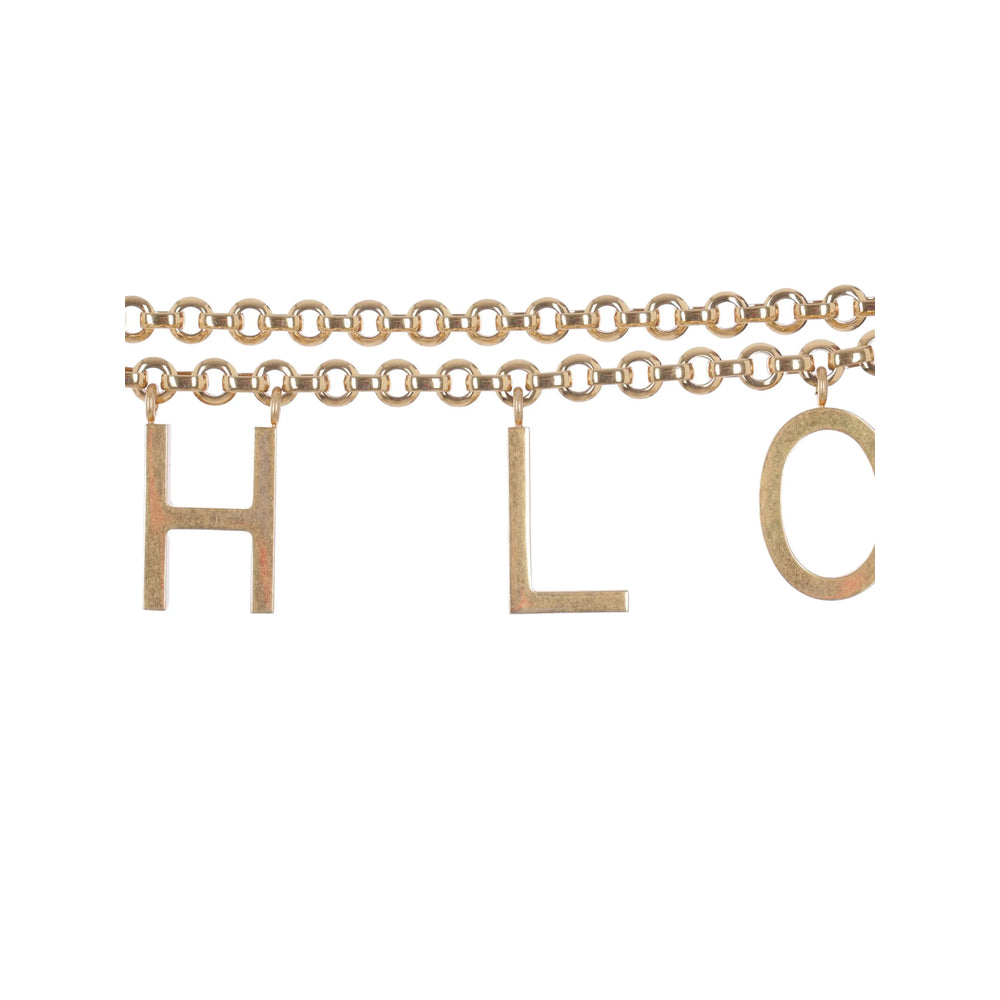 Chloé Gold Belts Women