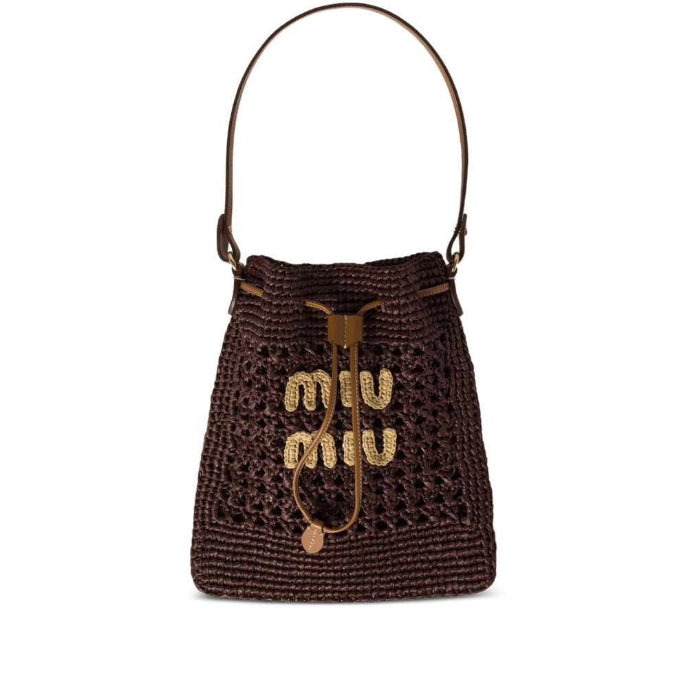 Miu Miu Brown Bucket Bags Women