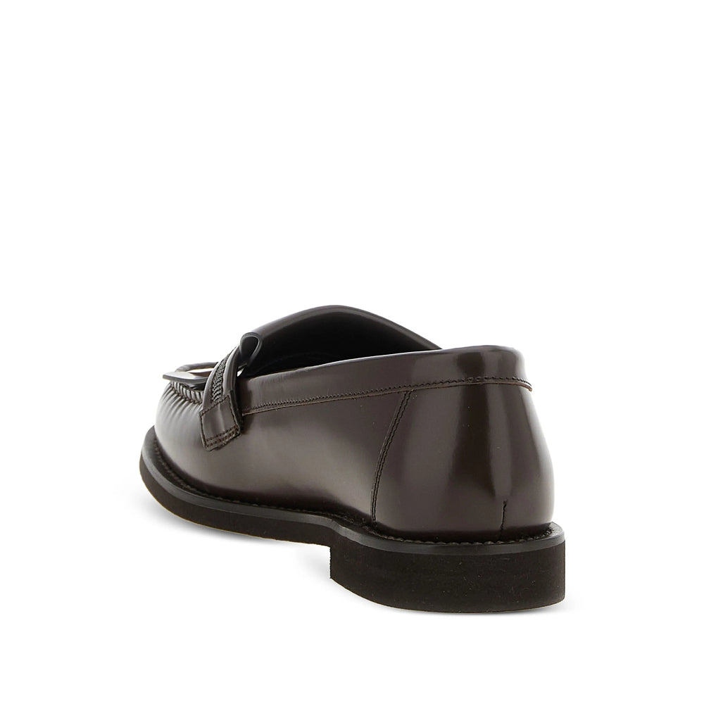 Brunello Cucinelli Brown Loafers Women