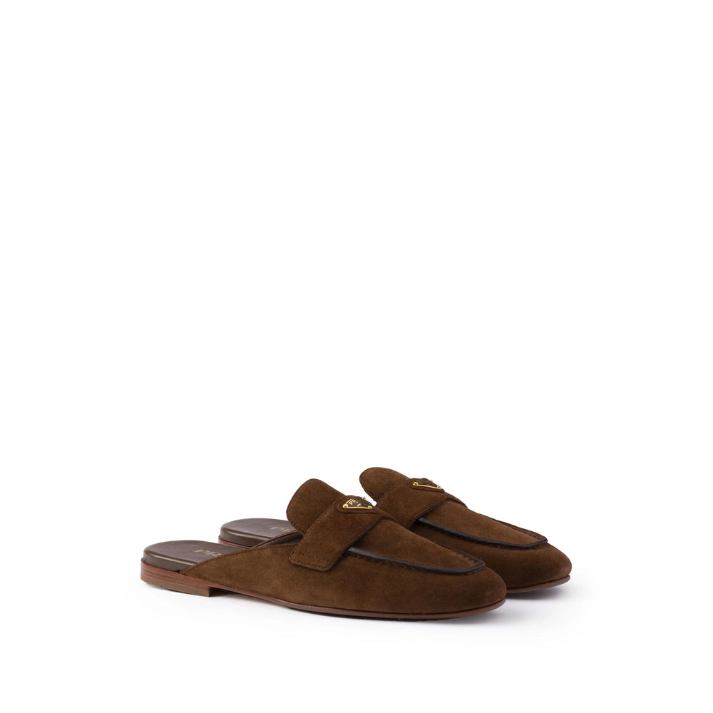 Prada Brown Mules Women