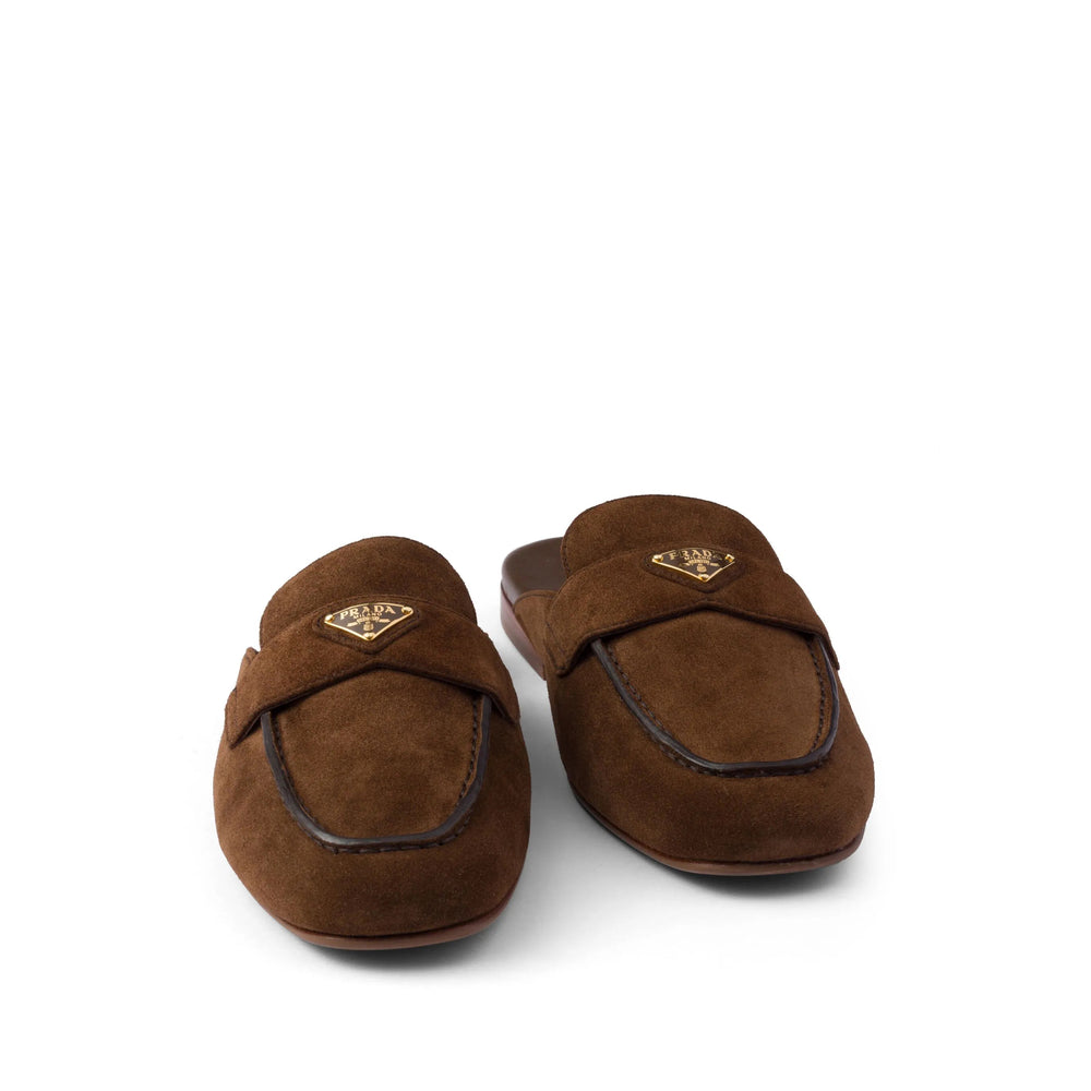 Prada Brown Mules Women