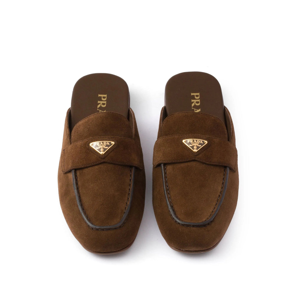 Prada Brown Mules Women