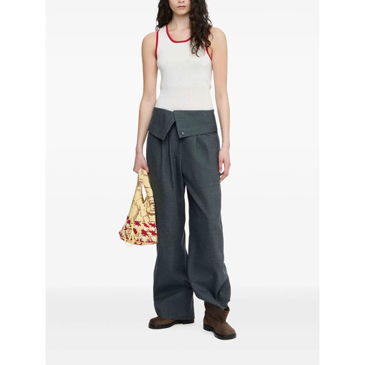 Jw Anderson Grey Trousers - Tailored Trousers Women