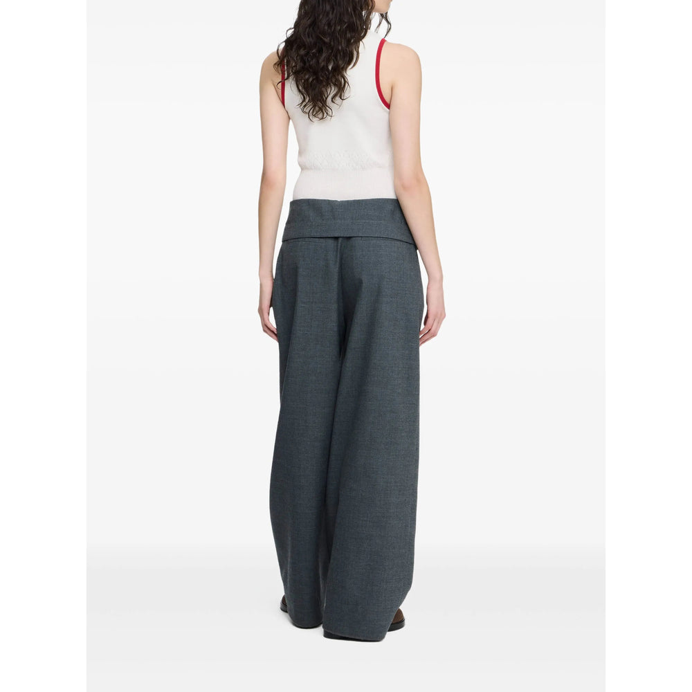 Jw Anderson Grey Trousers - Tailored Trousers Women