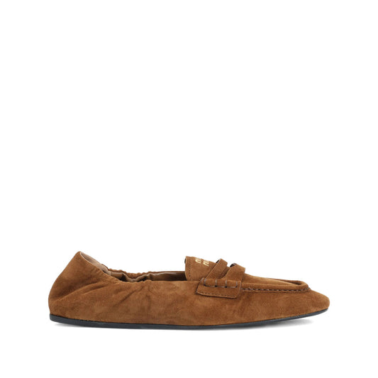Miu Miu Brown Loafers Women