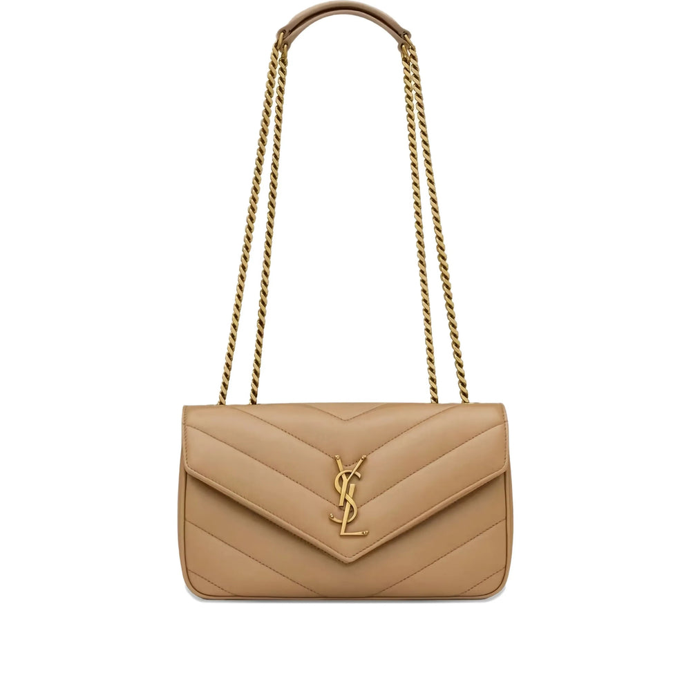 Saint Laurent Brown Shoulder Bags Women